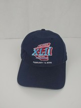 Reebok NFL Super Bowl XLII 2008 Patriots vs Giants Black Strapback Baseb... - £11.48 GBP