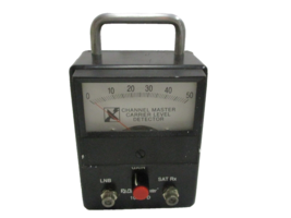 Channel Master Model 10031FD Satellite Signal Level Meter Vintage - $39.59