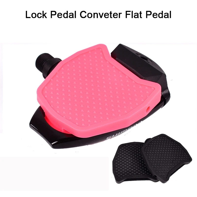 Road Bike  Pedals Bicycle Lock Pedal Converter Application  Pedal Adapter Ultral - £94.68 GBP