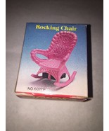 Die cast Rocking Chair Old Fashioned Metal Pencil Sharpener-Brand New-SH... - £23.26 GBP