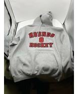 Champion Hounds Hockey 8 Hoodie Size Large L Ice Hounds NHL Stitched - £31.04 GBP
