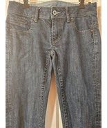 London Jean Womens Straight Leg Jeans Size 2 Low Rise Cotton Blend Stret... - $19.90