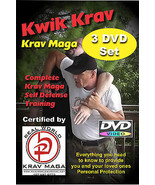 &quot;KWIK KRAV MAGA 8 Disk Set&quot; -Punches-Conditioning-Weapons-Kicks-Workout ... - £51.40 GBP