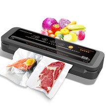 80Kpa Powerful But Compact Vacuum Sealer Machine, Bags And Cutter Includ... - $62.99