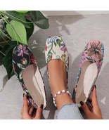 Floral Print Comfort Slip-Ons - $49.10 CAD