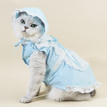 Pet Suit Pet Cat Hat Dog Spring And Summer Clothing Supplies Skirt - £11.33 GBP+