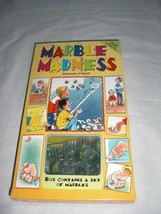 Marble Madness Book By Amanda O&#39;Neil Includes Set Of Marbles Hardcover New - £23.89 GBP