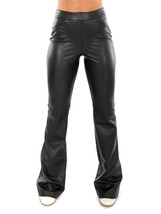 Spanx leather like flare pants in Black - £88.68 GBP