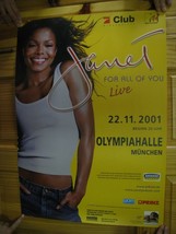 Janet JACKSON Tour Poster Olympiahalle Munchen November 22, 2001-
show origin... - £70.84 GBP
