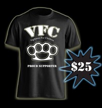 VFC Supporter Shirt  (Sizes Small-2X) &quot;Vigilantes For Children&quot; Anti-Chi... - £16.70 GBP+