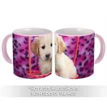 Golden Retriever Colorful Basket : Gift Mug Dog Pet Animal Puppy - £12.74 GBP