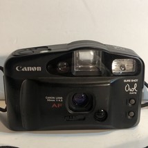 Canon Sure Shot Owl Date 35mm Point &amp; Shoot Film Camera Tested Working GUC - £25.64 GBP