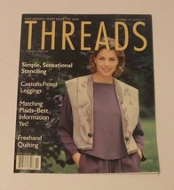 Threads Magazine October/November 1997 Simple Sensational Stenciling - $7.69