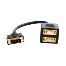 Startech.Com DVISPL1VV Display A DVI-I Signal On Two Vga Monitors Simultaneously - £34.38 GBP