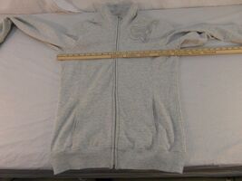 Youth Children Unisex Fox Motocross Racing Light Gray Full Zipper Jacket... - $18.79 CAD