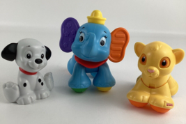 Fisher Price Disney Baby Toy 101 Dalmatians Rattle Amazing Animals Dumbo... - £27.24 GBP