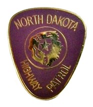 North Dakota Highway Patrol Hat Tac or Lapel Pin - $120.12 MXN