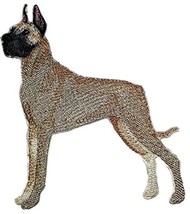 Amazing Custom Dog Portraits [Great Dane] Embroidery Iron On/Sew Patch [5.75" x  - $12.86