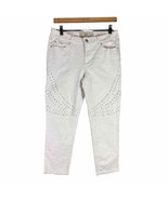 Rewash Jeans Pants Size 11 Womens White Denim Stretch Casual Solid Flat ... - £15.69 GBP