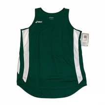 Asics Womens Medley Singlet Green Running Tank Top Size Small TF753-8101... - $13.99