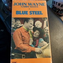 Blue Steel VHS John Wayne 1934 Black &amp; White Western Movie - £1.40 GBP