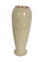 Lenox Rosebud Collection Flower Bud Vase Rose Flower 7.5 inch Cream Valentine - £7.98 GBP