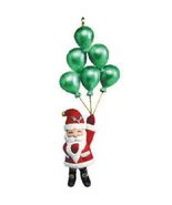 Santa&#39;s Balloon Tree Miniature Hallmark Keepsake Ornament - £6.40 GBP