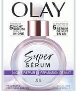 Olay Super Serum Night Repair, Fragrance-Free - Niacinamide, Peptide, Sa... - $21.85