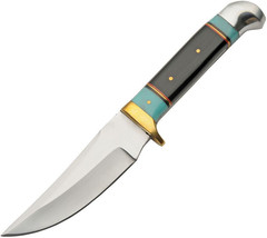 Pakistan 203454HN Nightlight Hunter 4&quot; Stainless Blade Horn Handle Fixed... - £18.70 GBP
