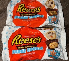 Reeses ~ Peanut Butter Sugar Cookie Chocolate Miniatures 9.9 oz, 8/2025 ... - $17.82