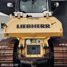 OEM Liebherr Excavator Decal Universal Fit For machinery Construction 30... - $44.99