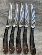 5 Piece Stainless Steel Steak Knives WMF Steer Bull Longhorn - $19.99