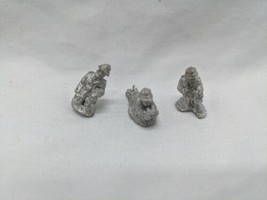 Lot Of (3) Scout Infantry Metal Miniature Soldiers 3/4&quot; - £18.57 GBP