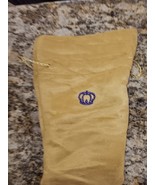 SPECIAL RESERVE CROWN ROYAL LRG TAN BEIGE DRAWSTRING CARRY BOTTLE BAG 13... - $7.91