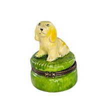 Greenbrier International Golden Retriever Dog Trinket Box Cocker Spaniel - £15.74 GBP