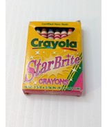 Vintage 1997 Crayola Starbrite Crayons 16 Pack Slightly Used 1 Broken Cr... - $12.62