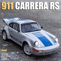 1:24 Porsche 964 Carrera RS 911 Alloy Car Diecasts &amp; Toy s Model Sound and light - £19.72 GBP