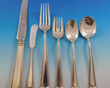 Scroll and Bead Blackinton Sterling Silver Flatware Service 6 Set 46 pcs... - $3,217.50