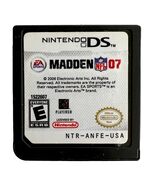 Madden 07 Nintendo DS NTR-ANFE-USA NFL Football Sports No Case ELEC - $41.79 CAD
