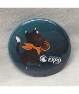 CRUNCHYROLL HIME&#39;S CAT YUZU NYCC NY ANIME EXPO NYCC EXCLUSIVE BUTTON PIN - $13.58 CAD