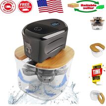 Elegant Bamboo Shaver Rinse Stand for Optimal Cleaning - Skull Shaver Co... - $315.07 MXN