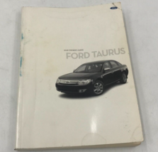 2008 Ford Taurus Owners Manual Handbook OEM J02B44058 - £28.23 GBP