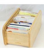 Recipe Box Full Old Handwritten Recipes and Clippings 100&#39;s Dinner Cake ... - €33,72 EUR