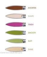 Nail File ~6 Sided File-- 6 tools in One: Shorten-Shape-Finish-Smooth-Bu... - $13.64 CAD