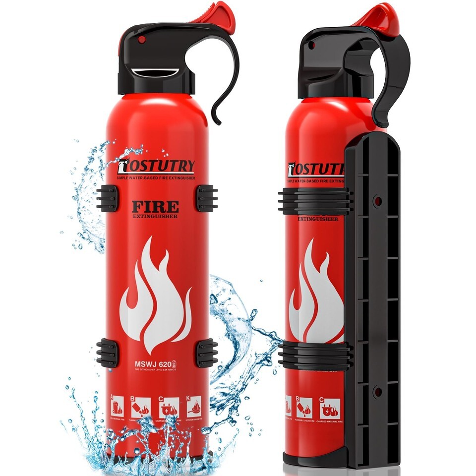 2 Pack Fire Extinguisher with Mount 8 In 1 for House Car Kitchen Vehicle... - $32.99