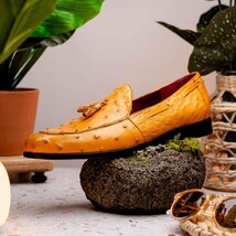 Aubiere Genuine Ostrich Quill Loafer Buttercup image 9