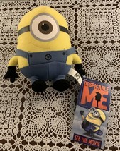Toy Factory Minions Stuart Despicable Me Stuffed Plush Toy 6 Inch New With Tags - £10.35 GBP