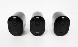 Arlo Pro 4 Spotlight Wireless Security Cameras VMC4350B 3-Pack - Black image 2