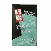 Equal Exchange Organic Teas C=Caffeine Irish Breakfast Black Teas 20 tea bags - $11.40