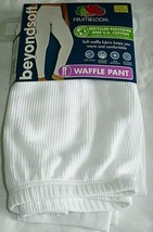 Fruit Of The Loom Beyond Soft Thermal Waffle Pants White 3XL (22) NEW - £8.52 GBP